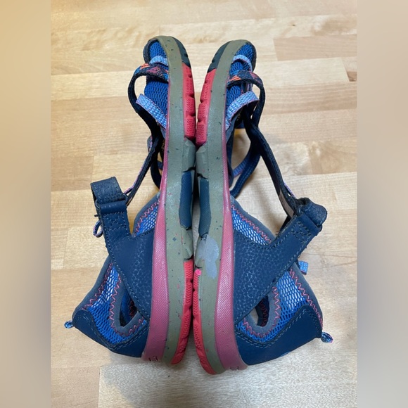 Merrell Hydro Monarch Sandal Velcro Adjustable Strap Outdoor 7M Big Girl Shoe - Picture 10 of 16